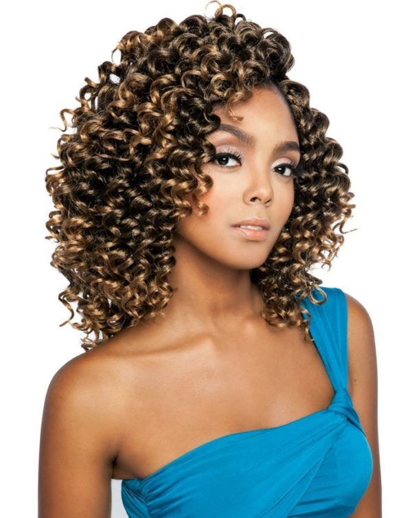 Mane Concept Afri Naptural Faux Remi CB 3X HALO CURL Braid 8" - CB3P02